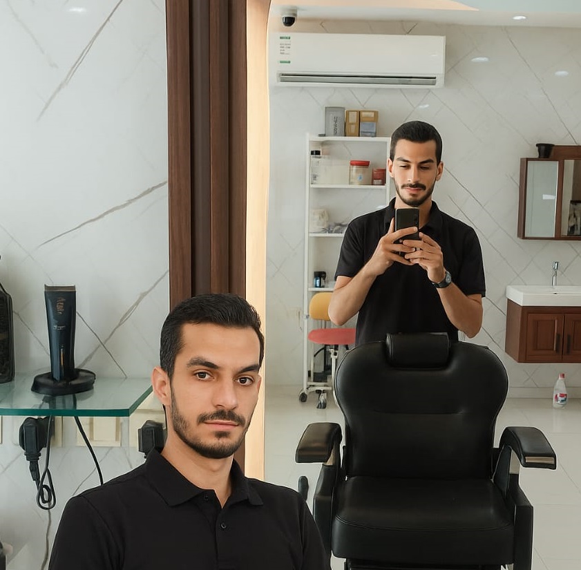 صورة الحلاق